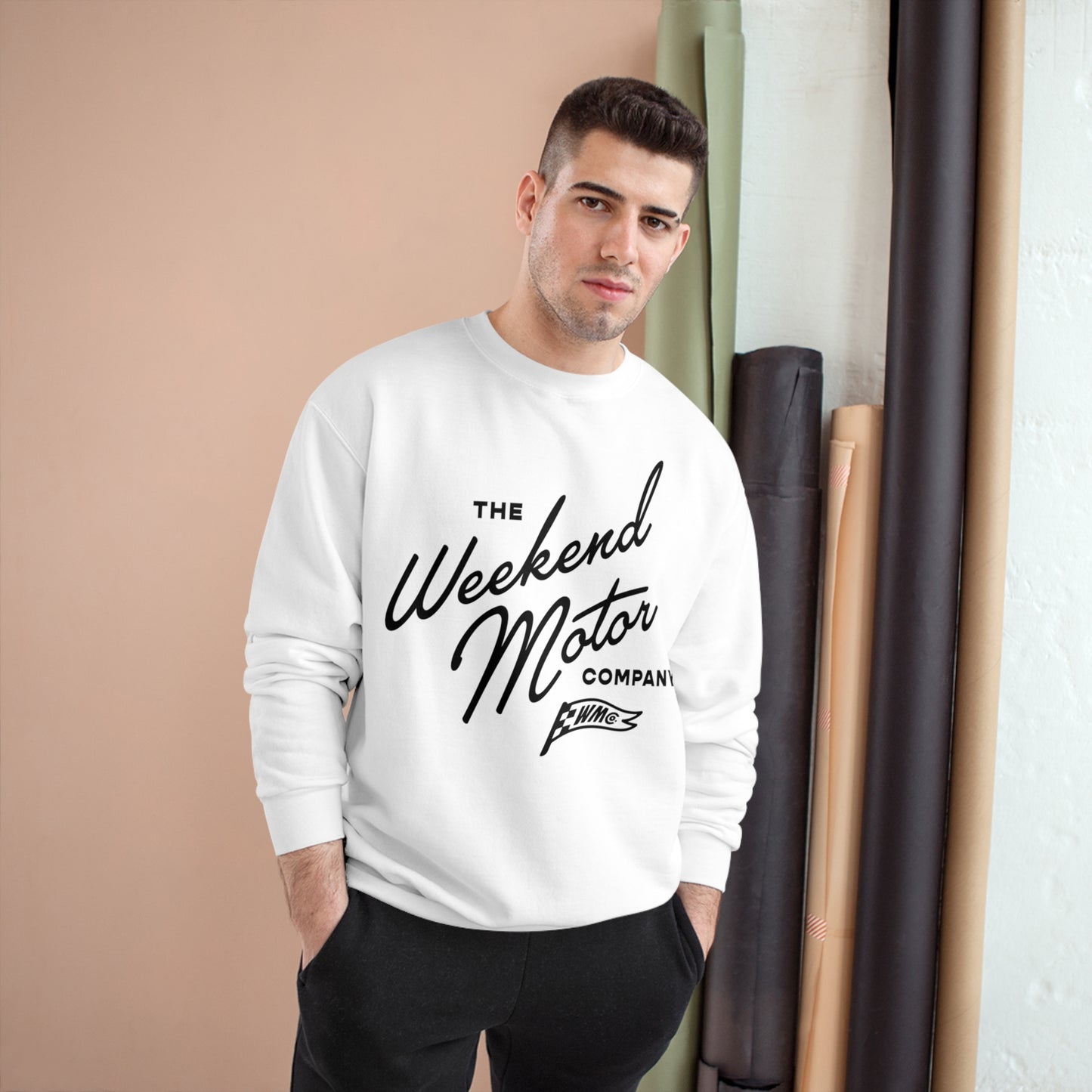 Champion Sweatshirt with Formal Logo Design