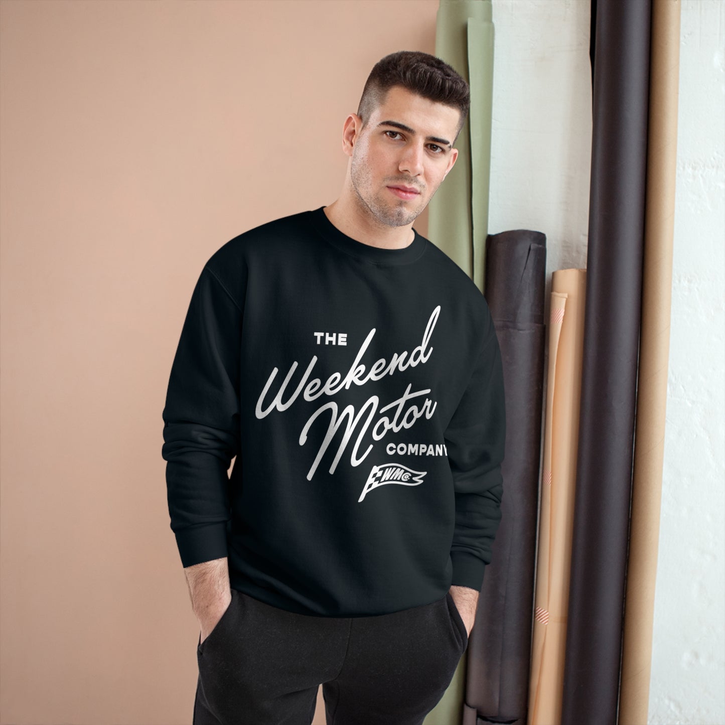 Champion Sweatshirt with Formal Logo Design