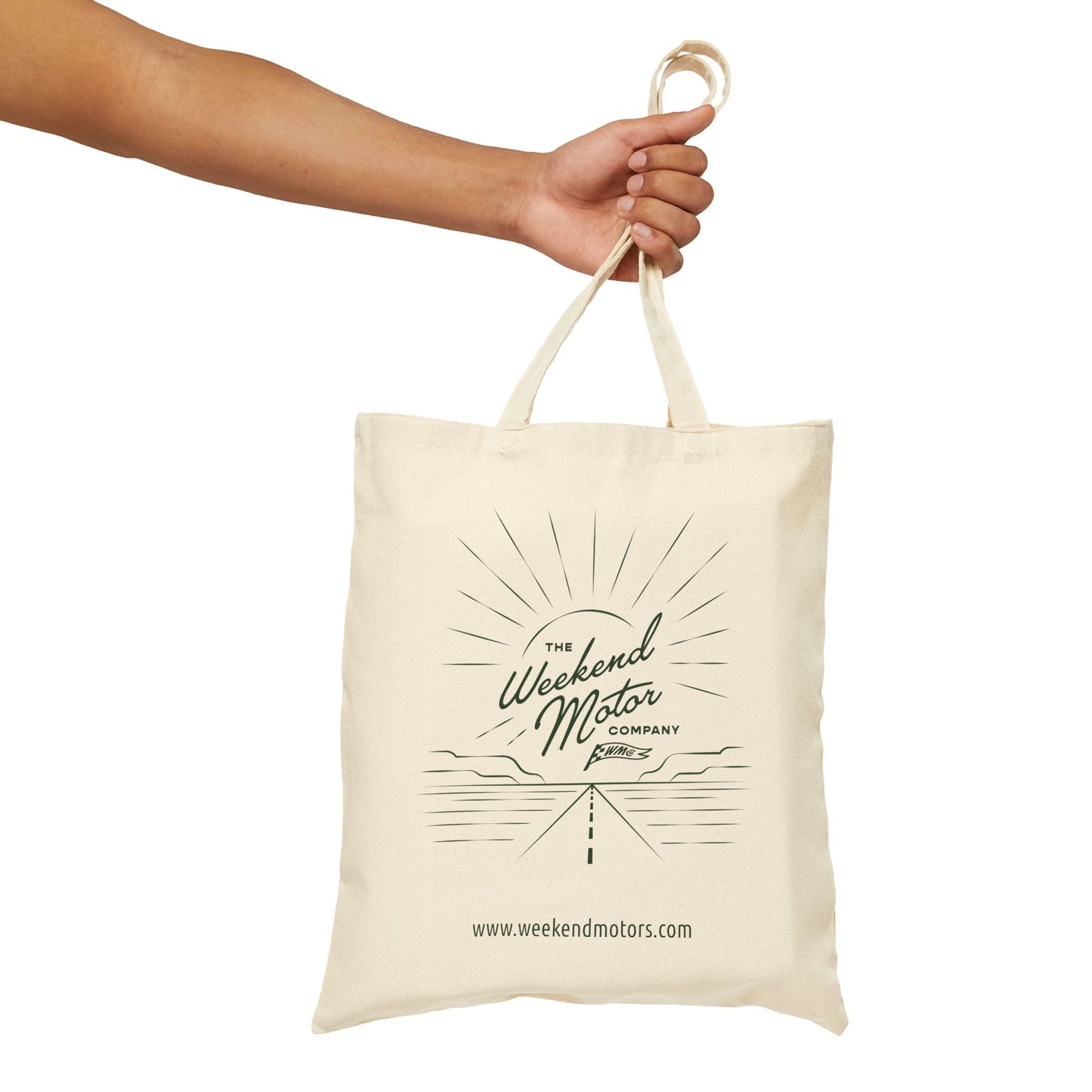 Canvas Grab-N-Go Tote