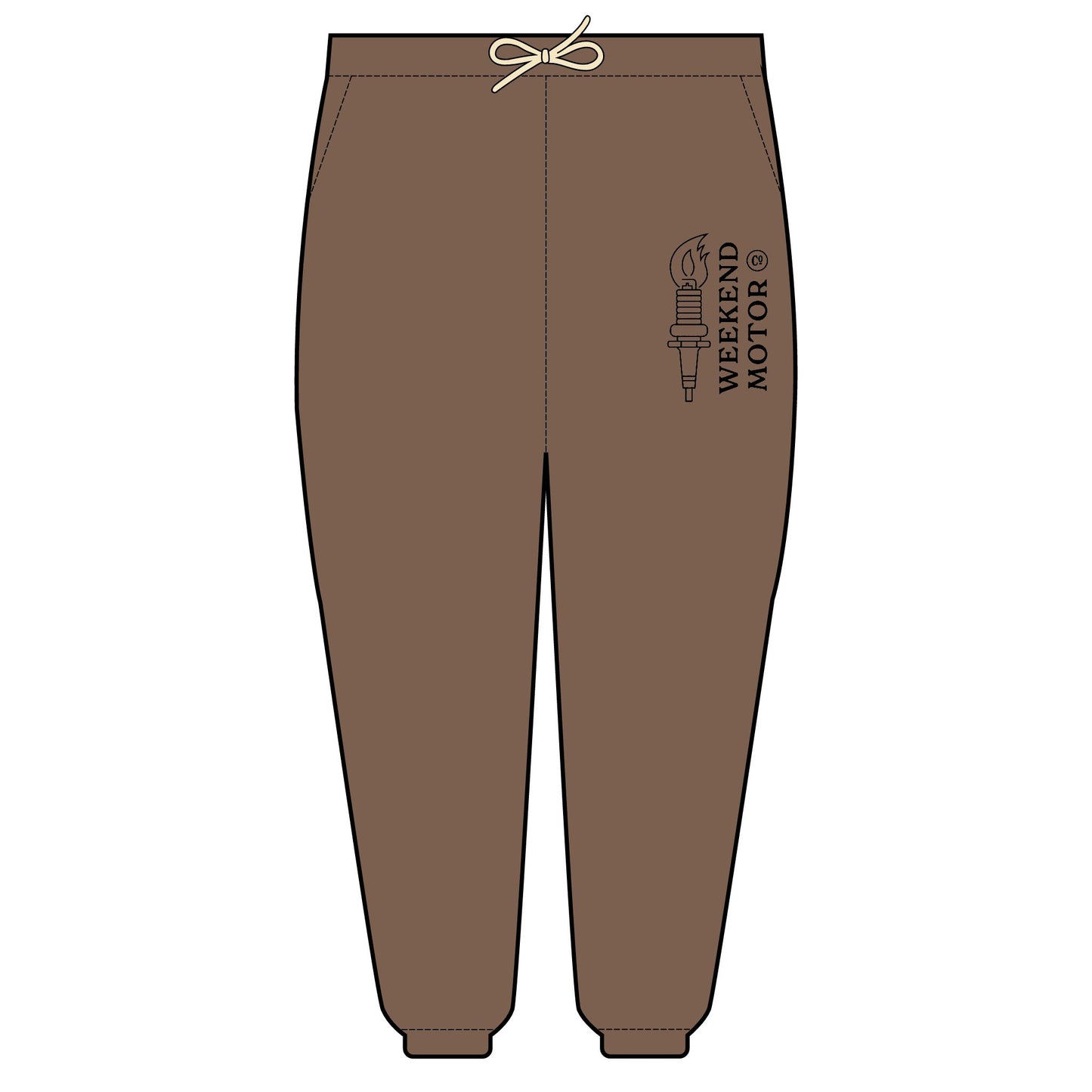 Fleece Sweatpants - Weekend Rally Drive Joggers