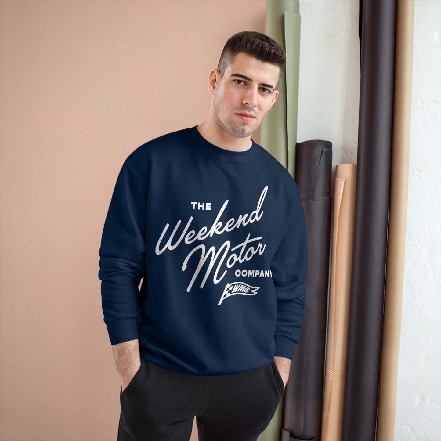 Champion Sweatshirt with Formal Logo Design