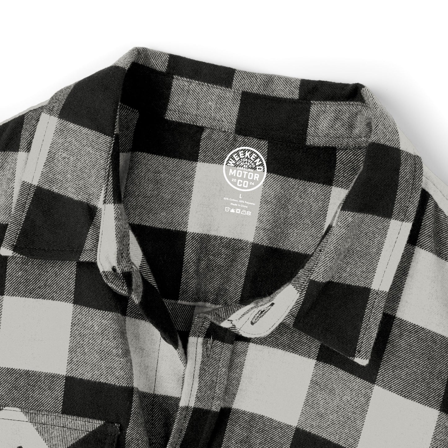 Flannel Shirt - Spark Plug Logo