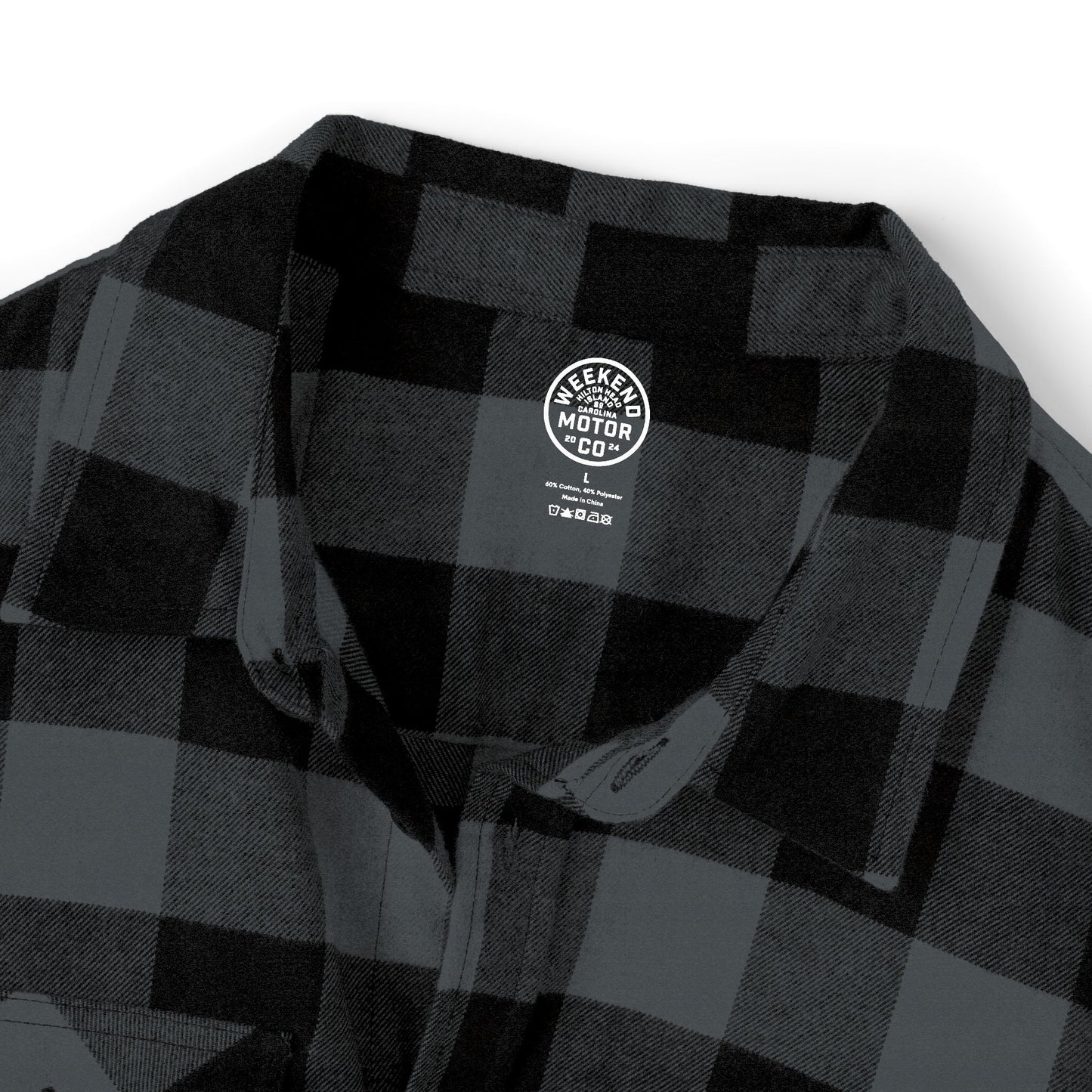 Flannel Shirt - Spark Plug Logo