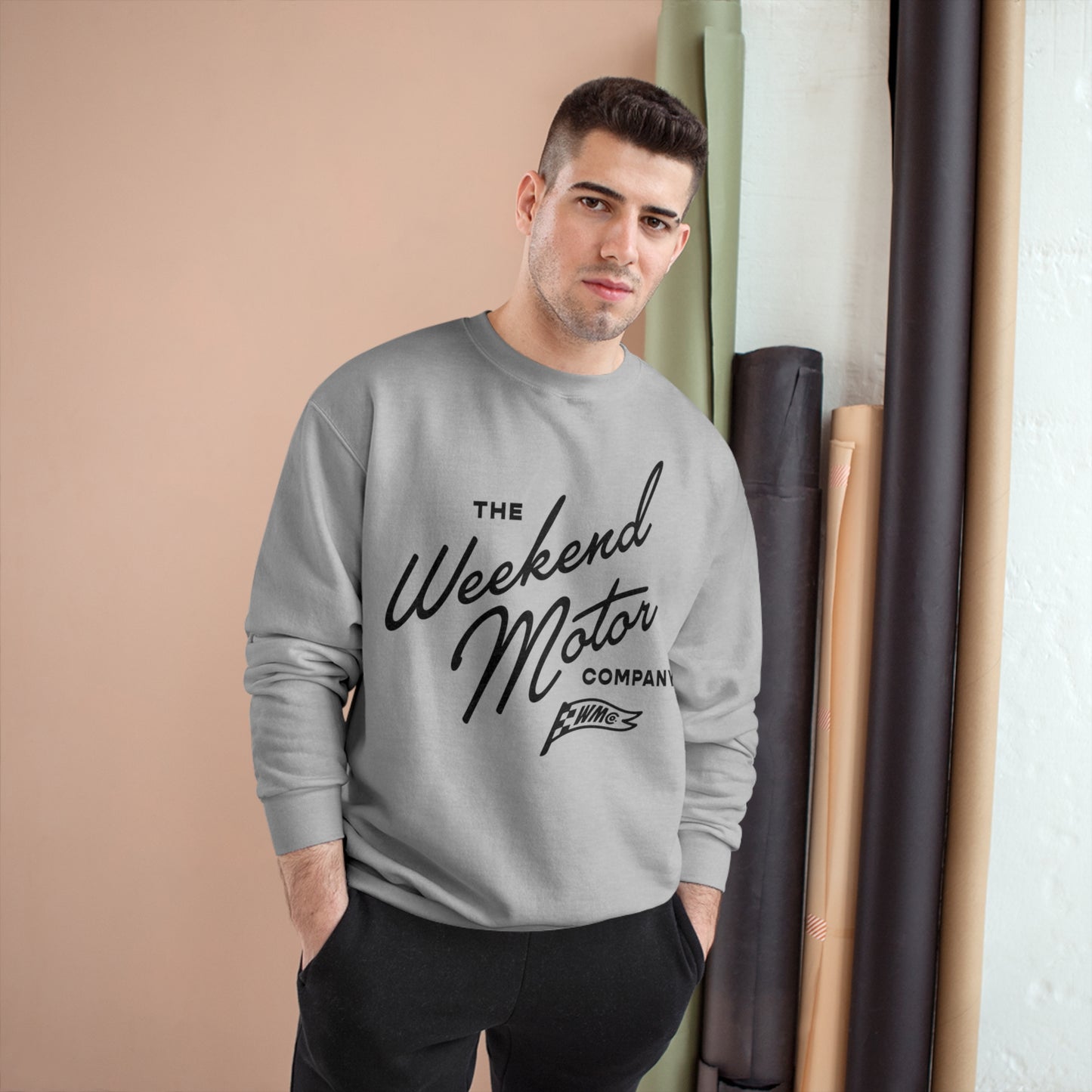 Champion Sweatshirt with Formal Logo Design